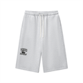 KEEP MOTION 2 WORDS 1 FINGER Relaxed Drawstring Three-quarter Sweatpants
