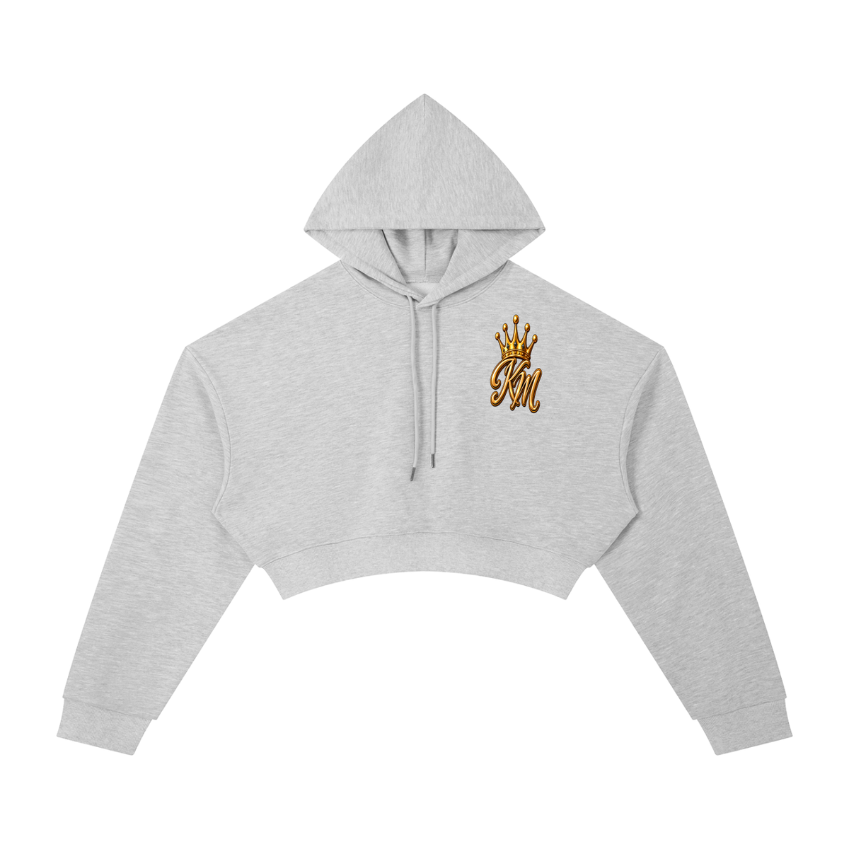 QUEEN MOTION CROPPED HOODIE